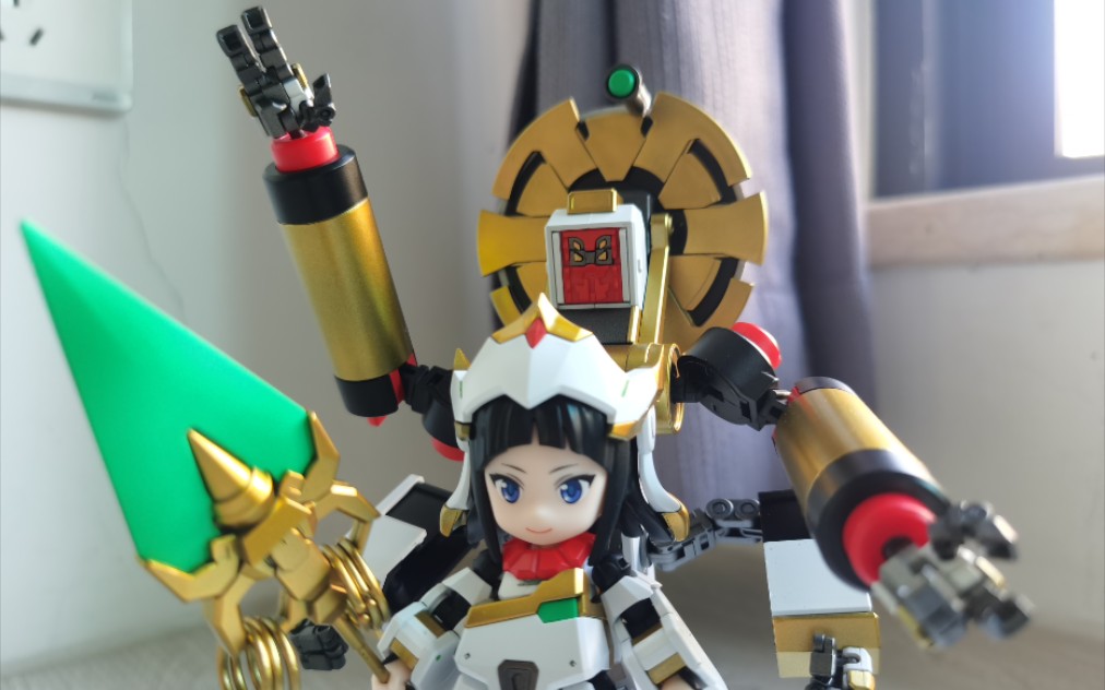 将魂姬-西游战机-金蝉子·唐糖 这造型真的可爱!背包才是主体!