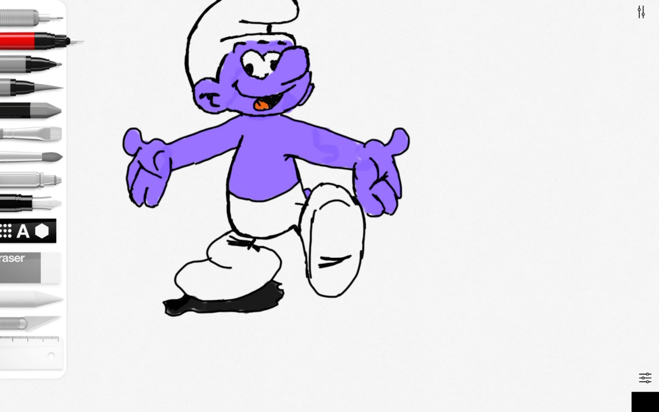 星星学堂-绘画(蓝精灵)