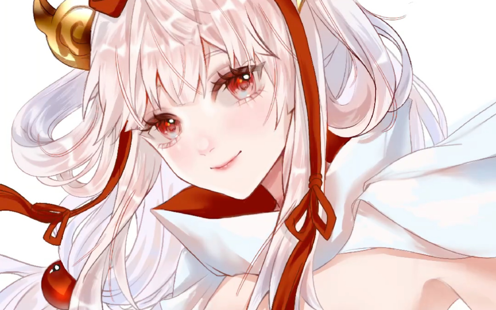 【procreate绘画】公孙离祈雪灵祝绘画过程