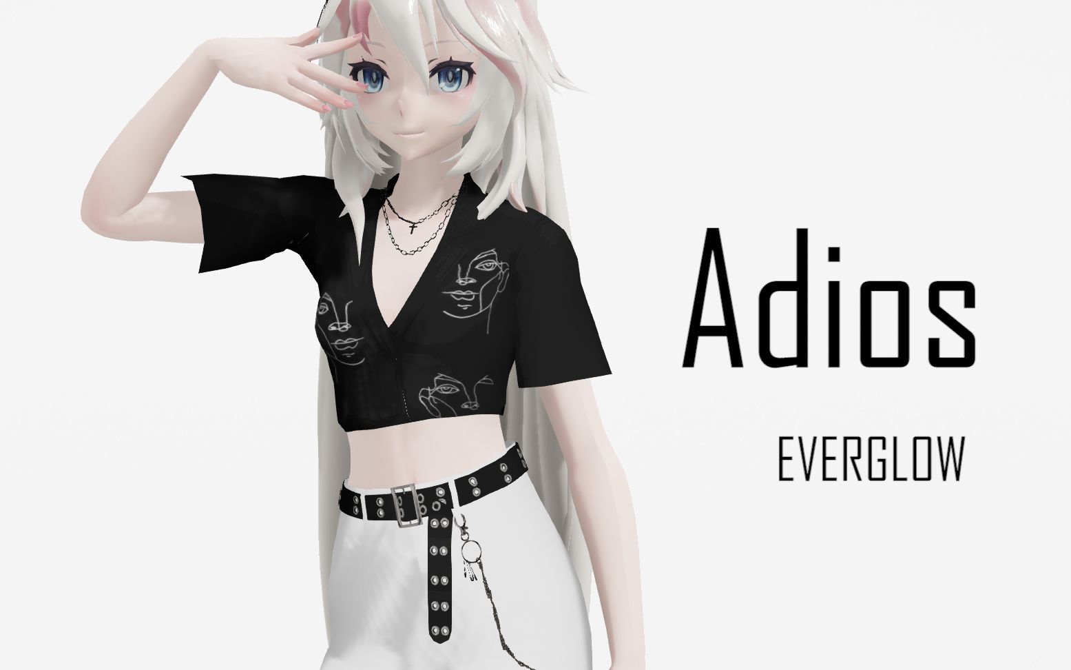 【mmd/练习室】adios-everglow_哔哩哔哩 (゜-゜)つロ 干杯~-bilibili