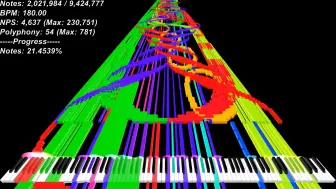 Video herunterladen: 【黑乐谱】Tau1.5+ 9424777音符