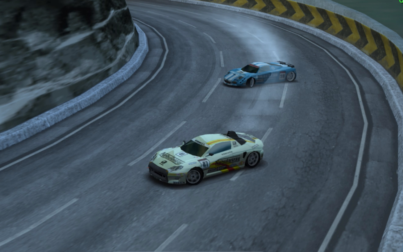 山脊赛车2psp经典赛车游戏