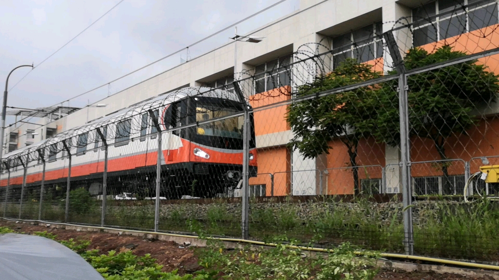 【羊角新车探访】广州地铁3号线03x149150号列车在厦滘车辆段试车