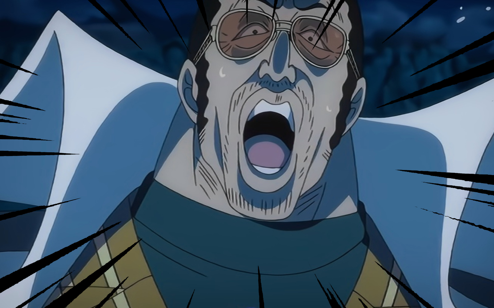 海贼王:泽法教弟子黄猿做人时刻?大将黄猿少有的战损名场面!