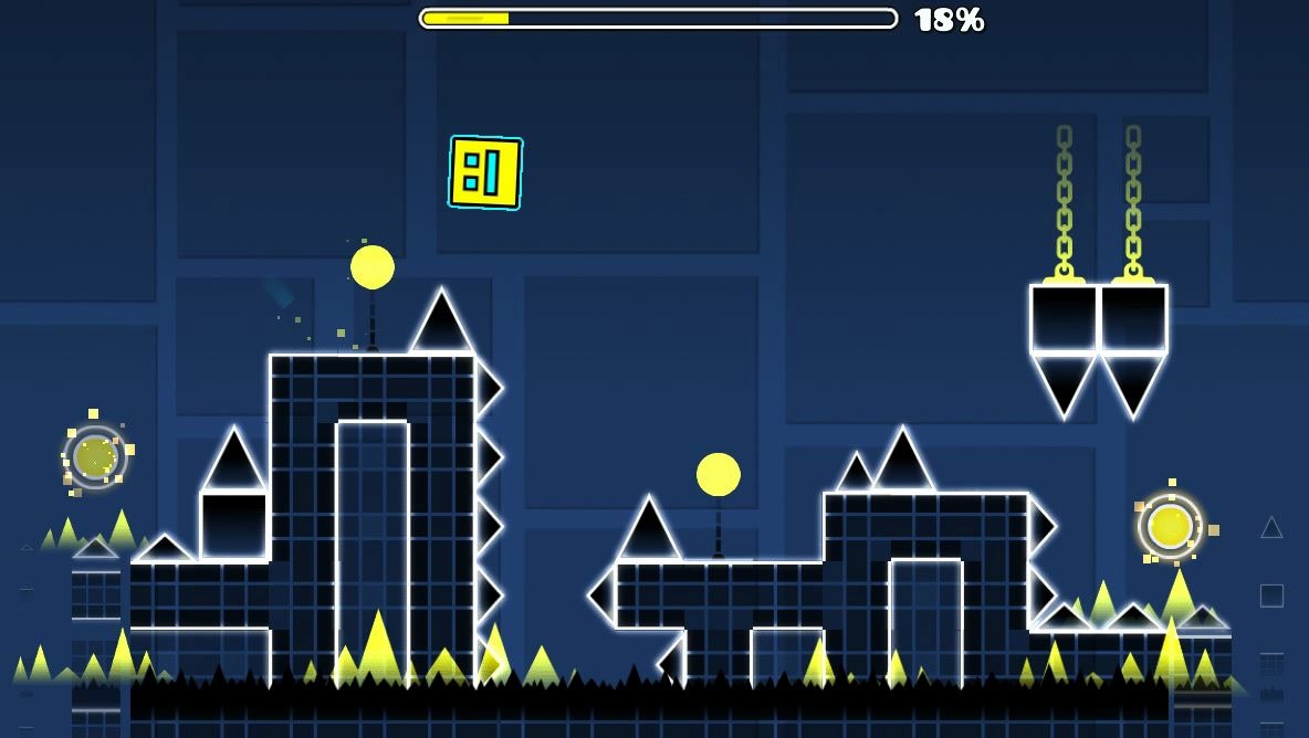 几何冲刺自制关卡timemachinev4