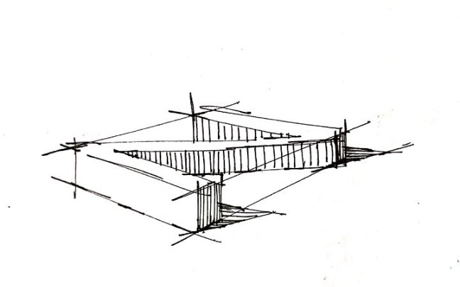 设计手绘基础  体块快速画法(字母z)
