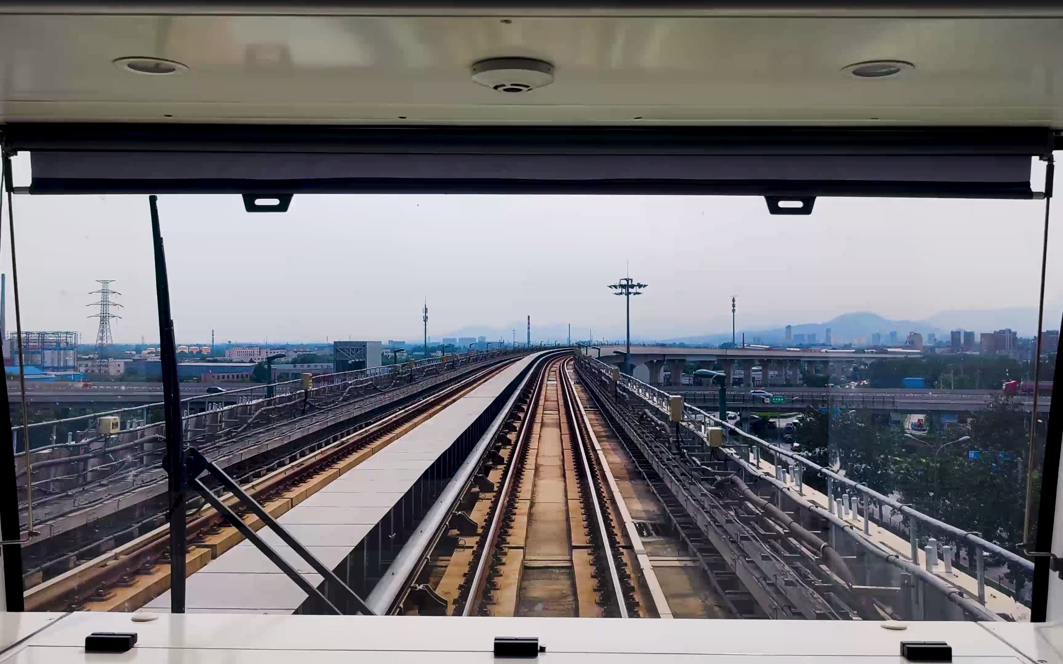 【燕房线pov】北京首条以goa4级uto无人驾驶全自动运营地铁前方展望