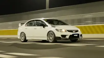 Descargar video: Anson929 Honda Civic FD2 Night Running