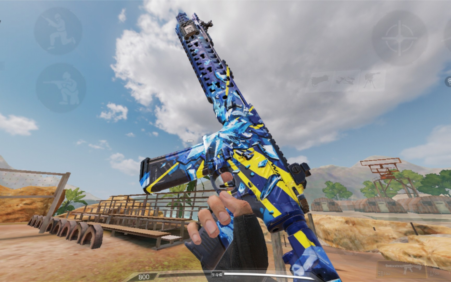 m4质量超高蓝皮〈梦幻冰河〉登场!_哔哩哔哩bilibili_使命召唤手游