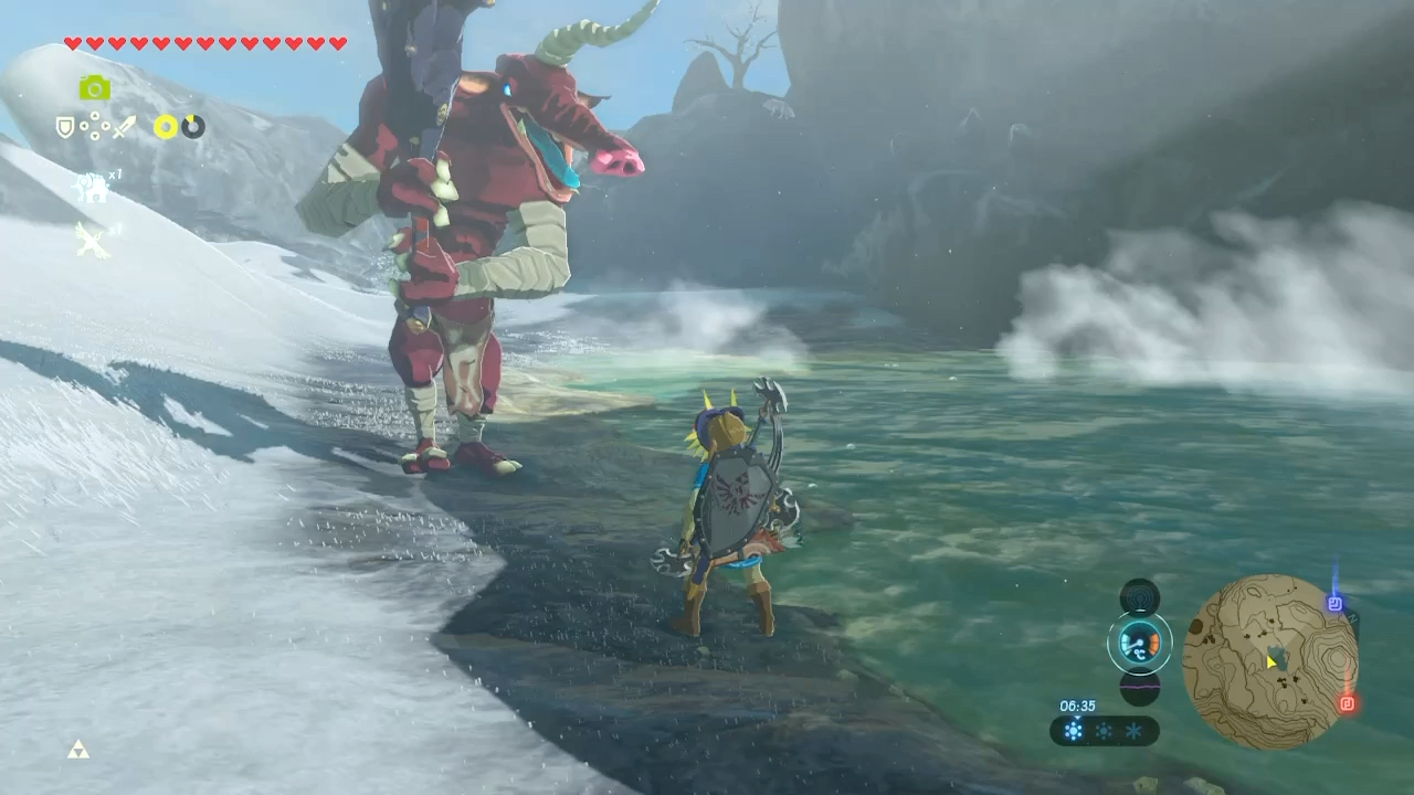 塞尔达 大师模式唯一一只普通莫力布林_哔哩哔哩bilibili