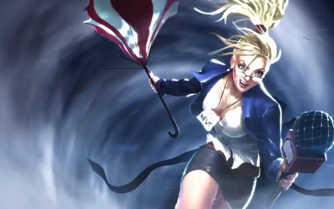 【英雄联盟动态原画/壁纸】迦娜