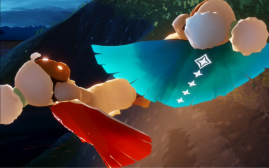 【sky光遇】寻找失散的双苞苞姐妹【sky光遇】《unravel》极简版/难度