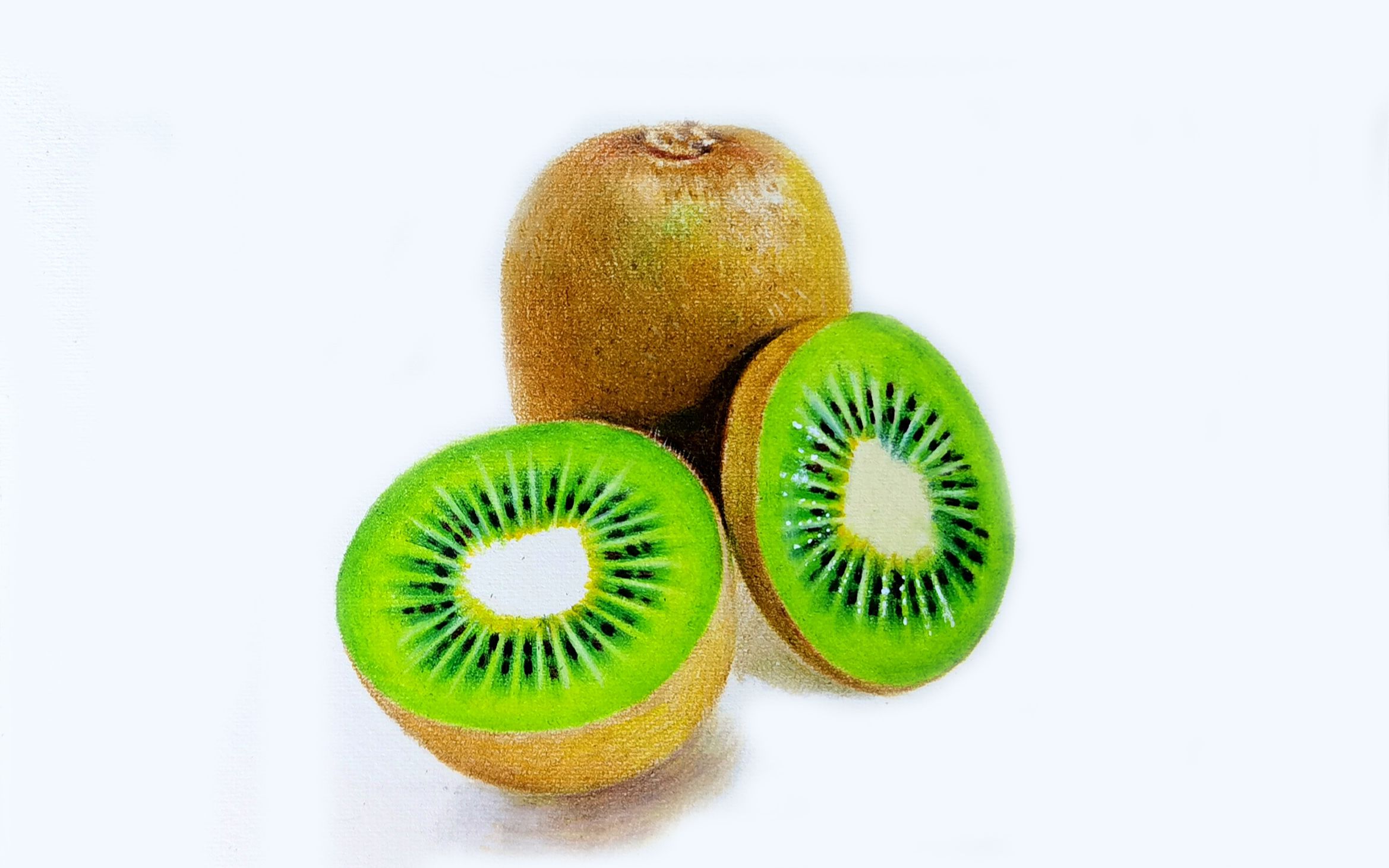 彩铅猕猴桃:还有比我更详细的彩铅视频吗?_哔哩哔哩_bilibili