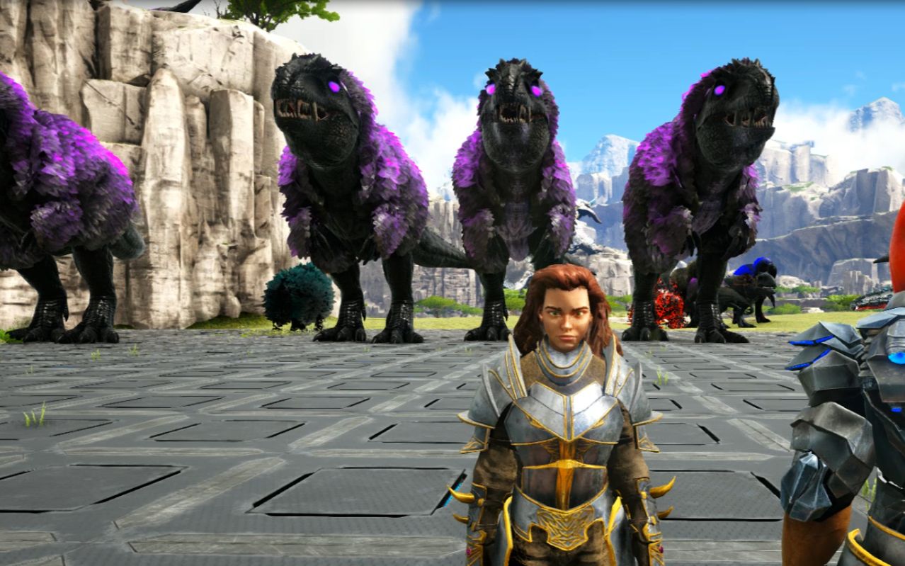 方舟生存进化:瓦尔盖罗繁殖十二代威力应该更牛_哔哩哔哩 (゜-゜)つロ