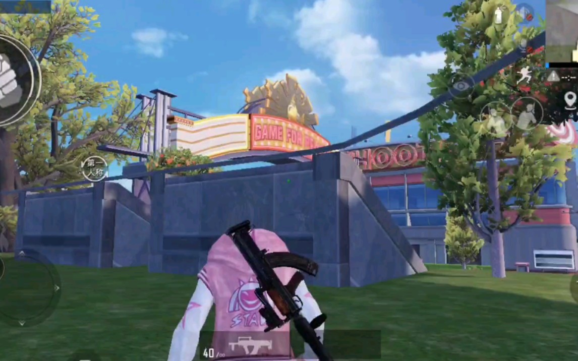 我穿墙了?和平精英特训岛bug?