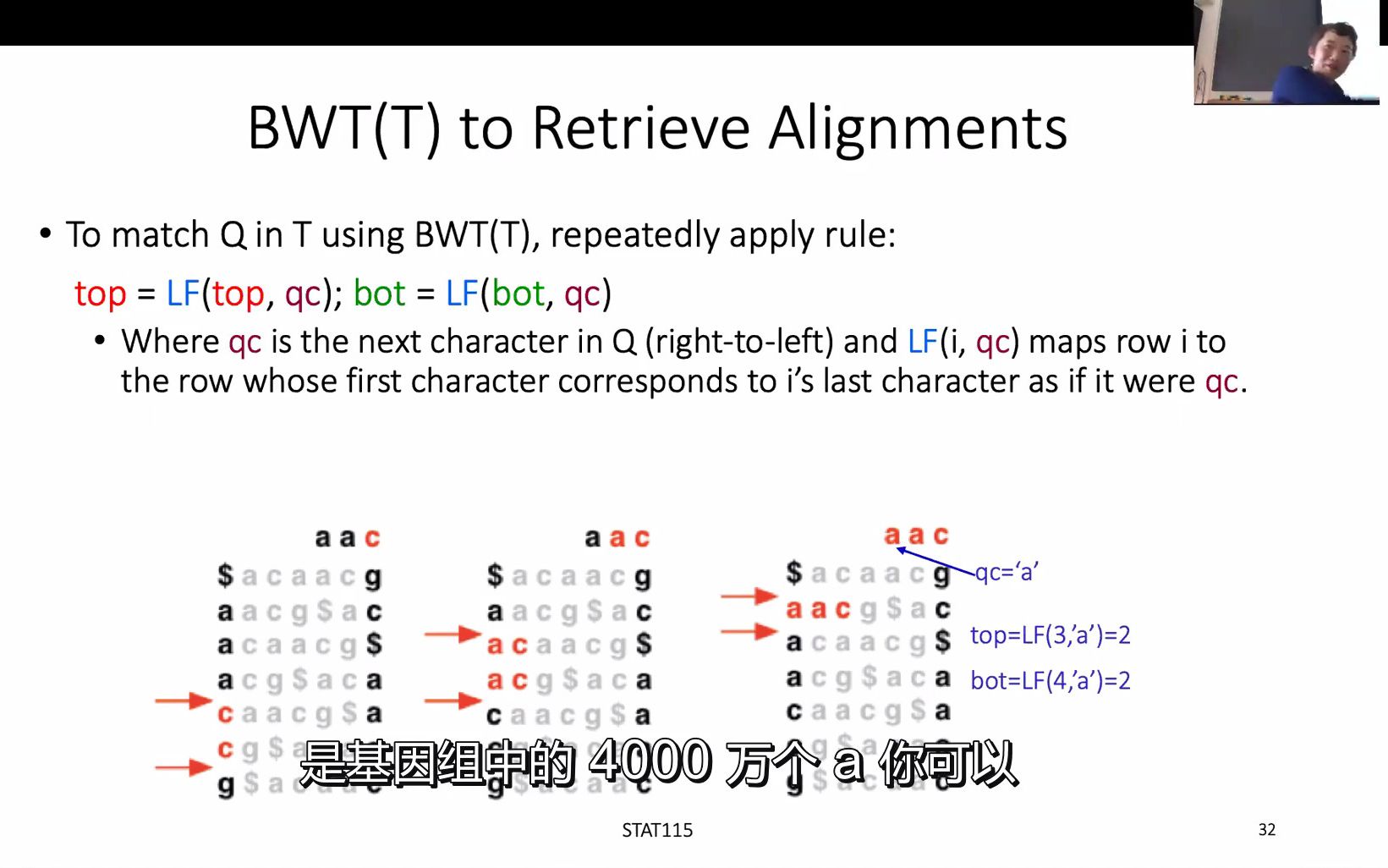 序列比对BWT算法哔哩哔哩bilibili