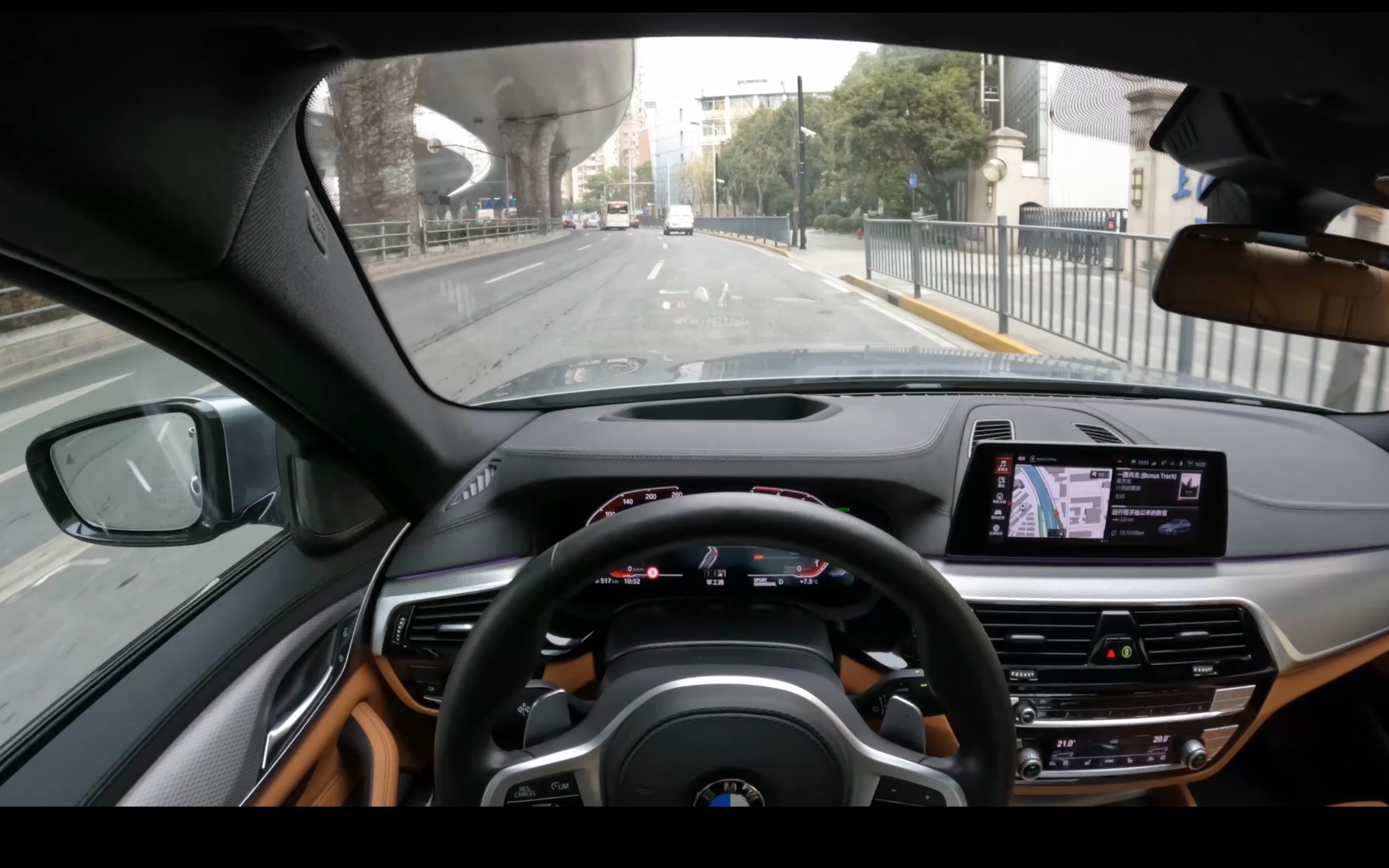 [pov] 第一视角自驾 至中环入口 2020款bmw 5系标轴