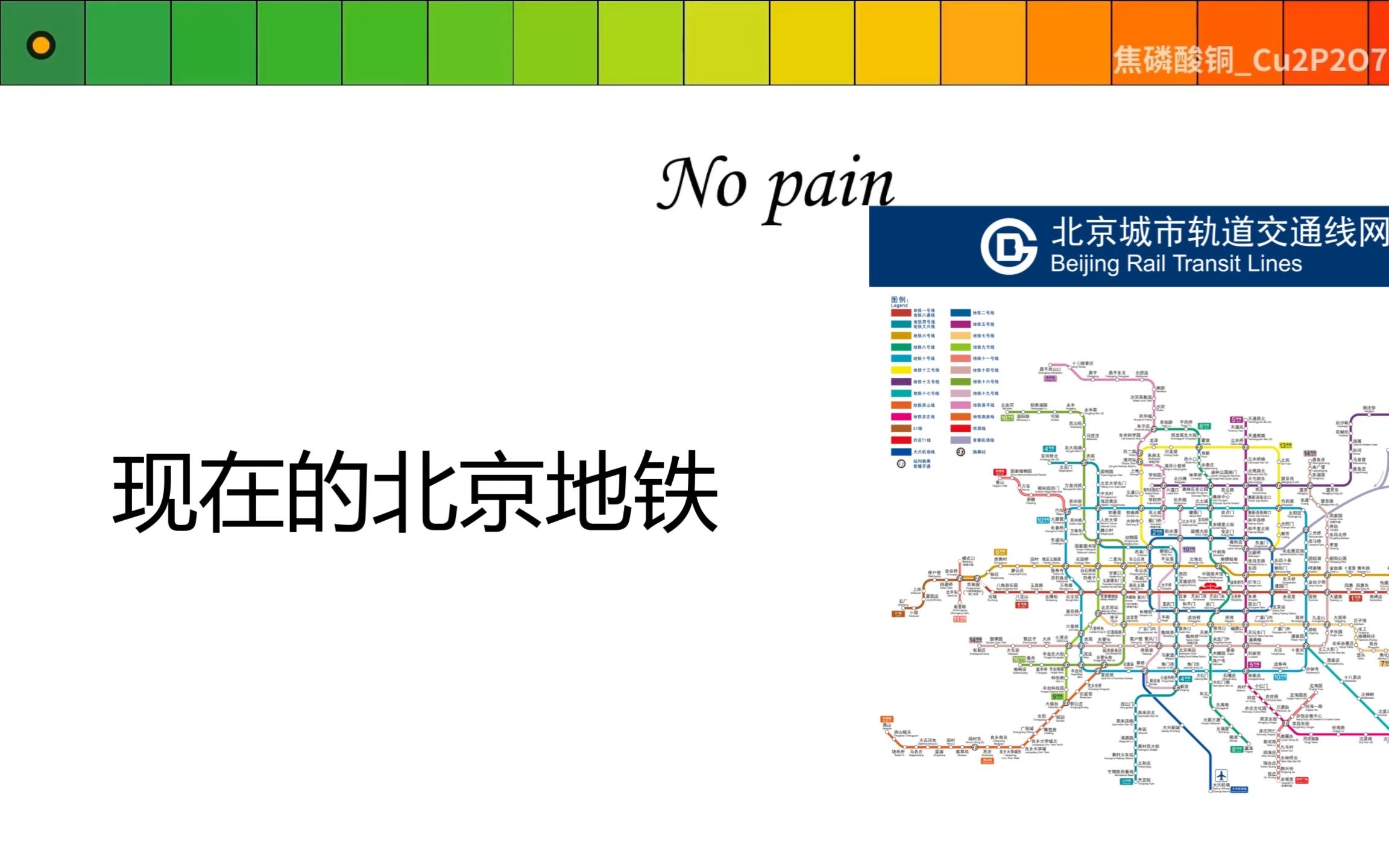 北京地铁痛度表(18级)哔哩哔哩bilibili