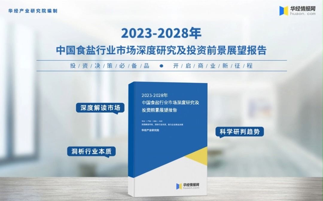 2023年中国食盐行业深度分析报告华经产业研究院哔哩哔哩bilibili