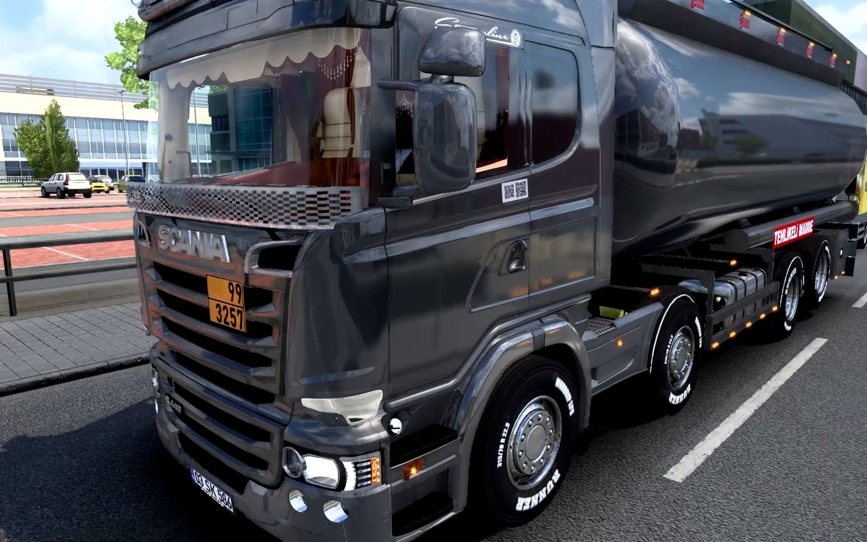 欧卡2mod:斯堪尼亚r440油罐车 [ets2 1.41.x] scania r440 tanker v2