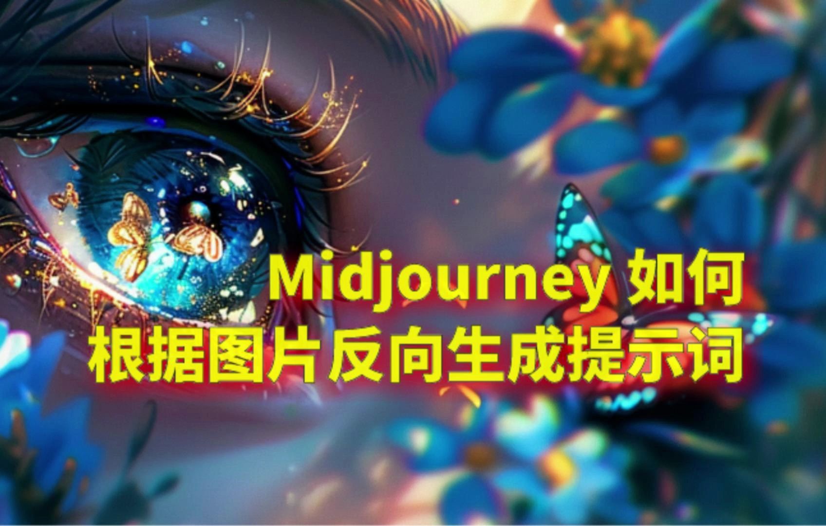 midjourney图片反推提示词/关键词,midjourney图生文字小技巧,midjourney免费学习教程哔哩哔哩bilibili