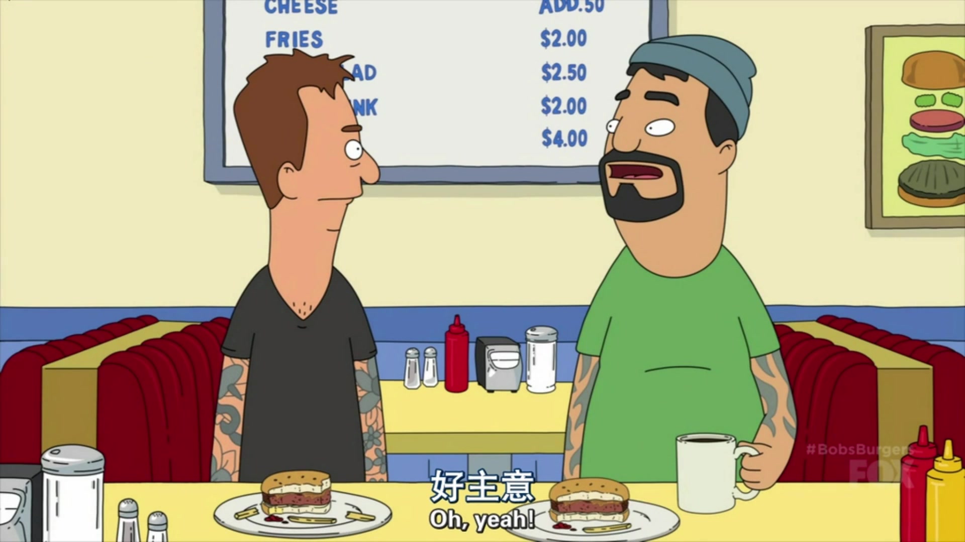 第六季全 開心漢堡店bobs burgers(英文版)雙語字幕 動畫學英語