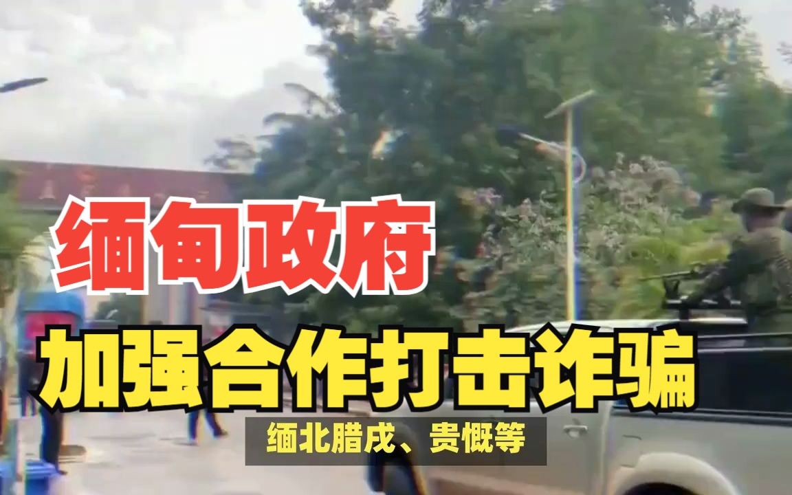 缅甸政府呼吁各国加强合作,共同打击电信诈骗集团