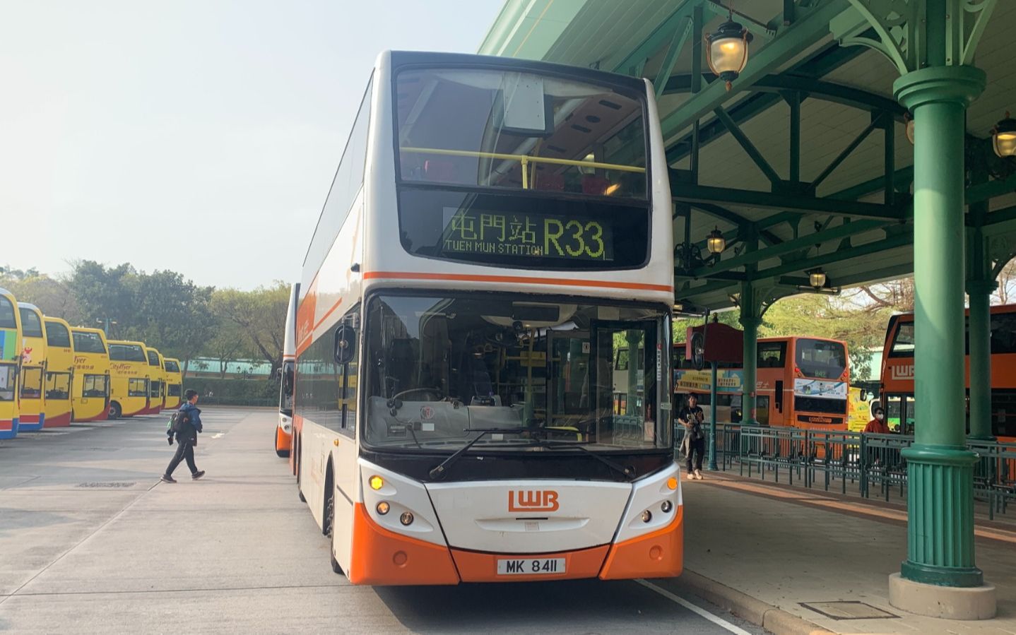 【香港巴士·pov624】【10k weekend 2023散場】lwb r33@807 迪士尼