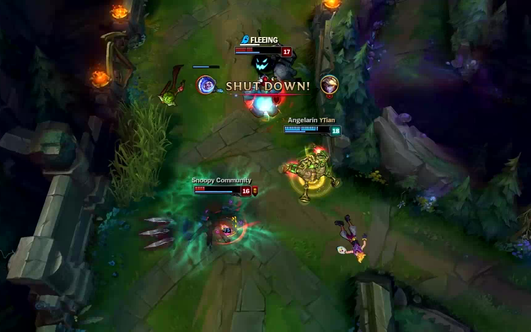 lol经典时刻,光辉的这个闪现q有点歪_哔哩哔哩 (゜-゜)つロ 干杯