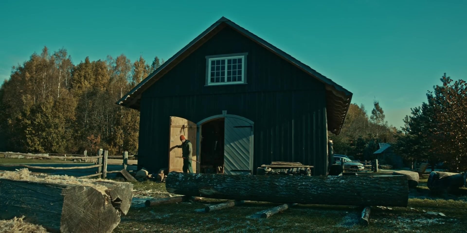 【尼曼视频搬运】the birth of a dugout canoe by northmen_哔哩哔哩