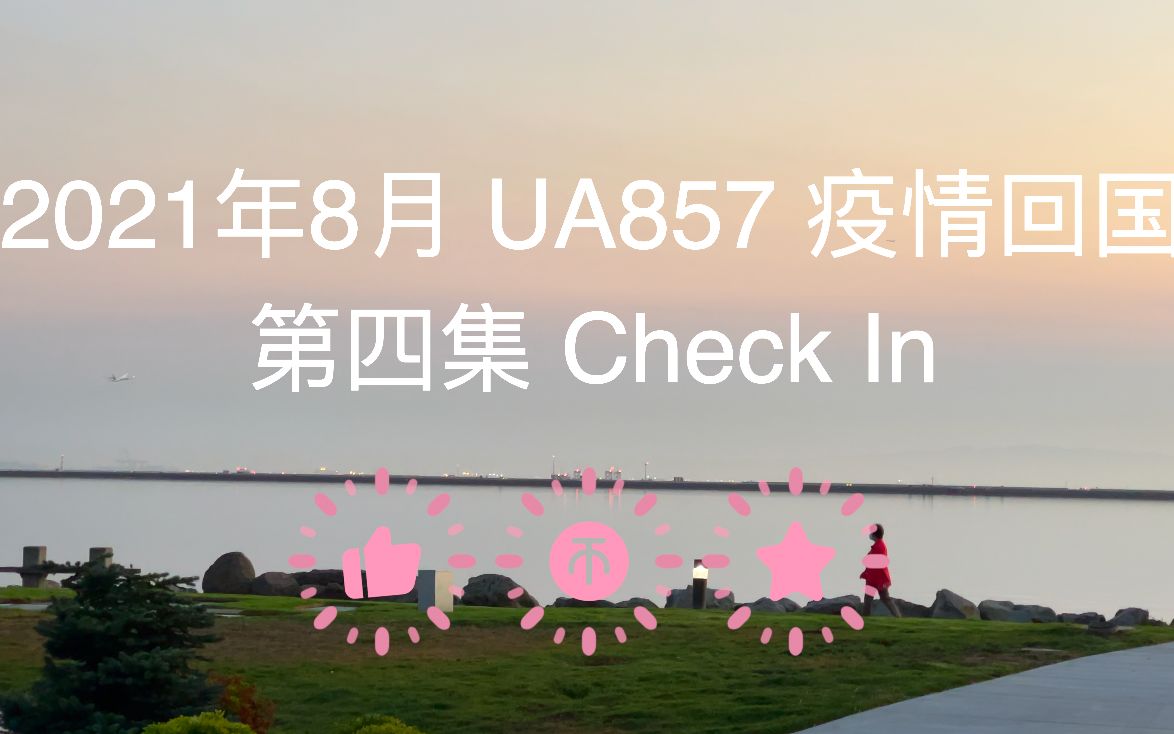 UA857疫情回国详细攻略 第四集 回国航班值机哔哩哔哩bilibili