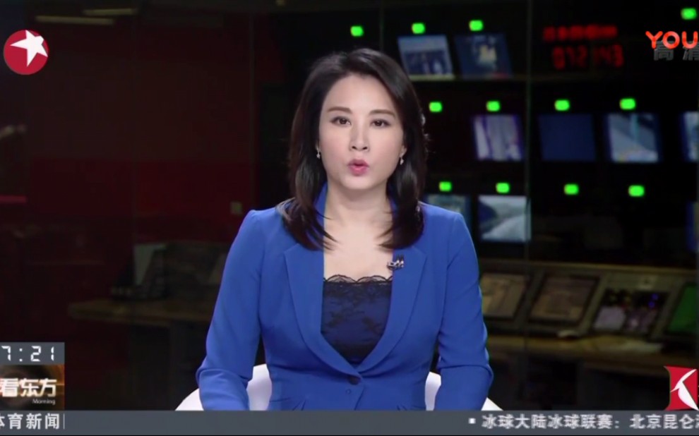 上海电视台主持人尹红图片