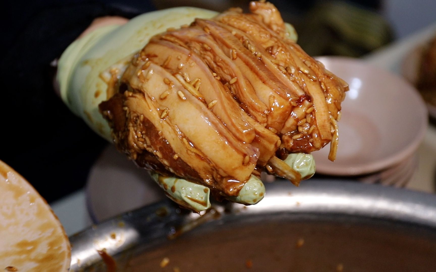 山东大席菜每碗至少7两肉不打芡不垫菜一不小心成霸主