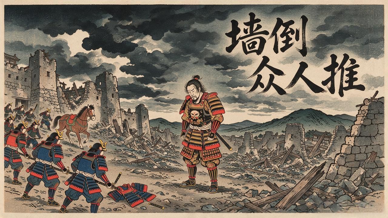 【风林火山】37木曾易帜，胜赖墙倒众人推