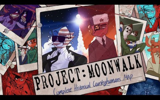 [图]【Project·Moon Walk】◮Complete Countryhumans Map◮