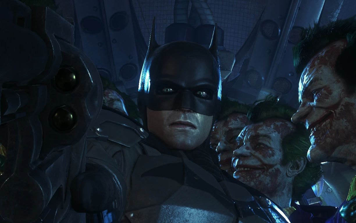 【蝙蝠侠阿卡姆骑士】8年后的新皮肤,帕丁森新蝙蝠侠皮肤.