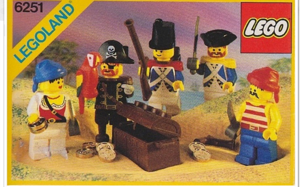 乐高海盗6251海盗人仔速组评测