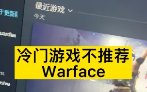 Download Video: 冷门游戏不推荐warface