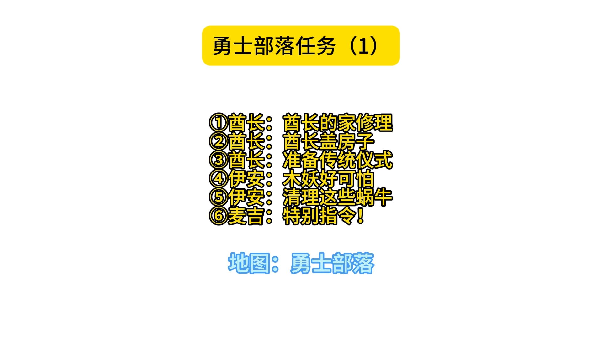 冒险岛079勇士部落任务详情哔哩哔哩bilibili