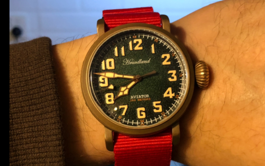 国产机械表 观辰 青铜表 飞行员 pt5000