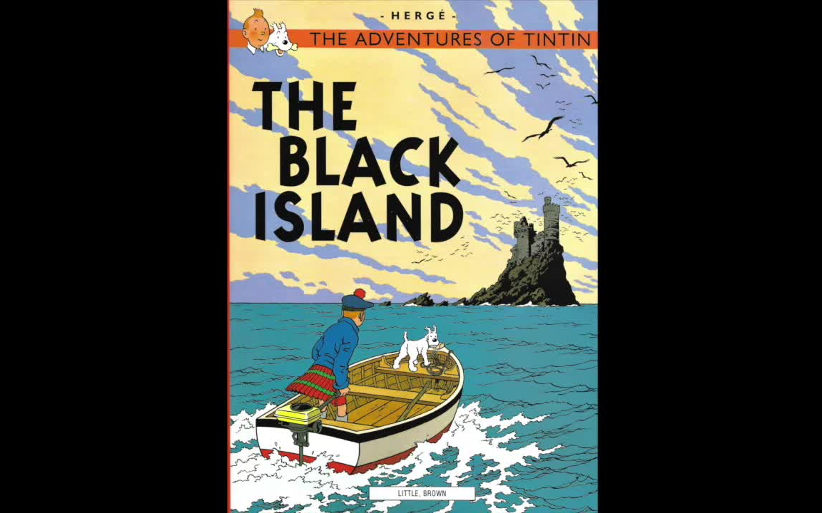 [图]连环画版英文广播剧 丁丁历险记 黑岛 The adaentures of tintin The black island