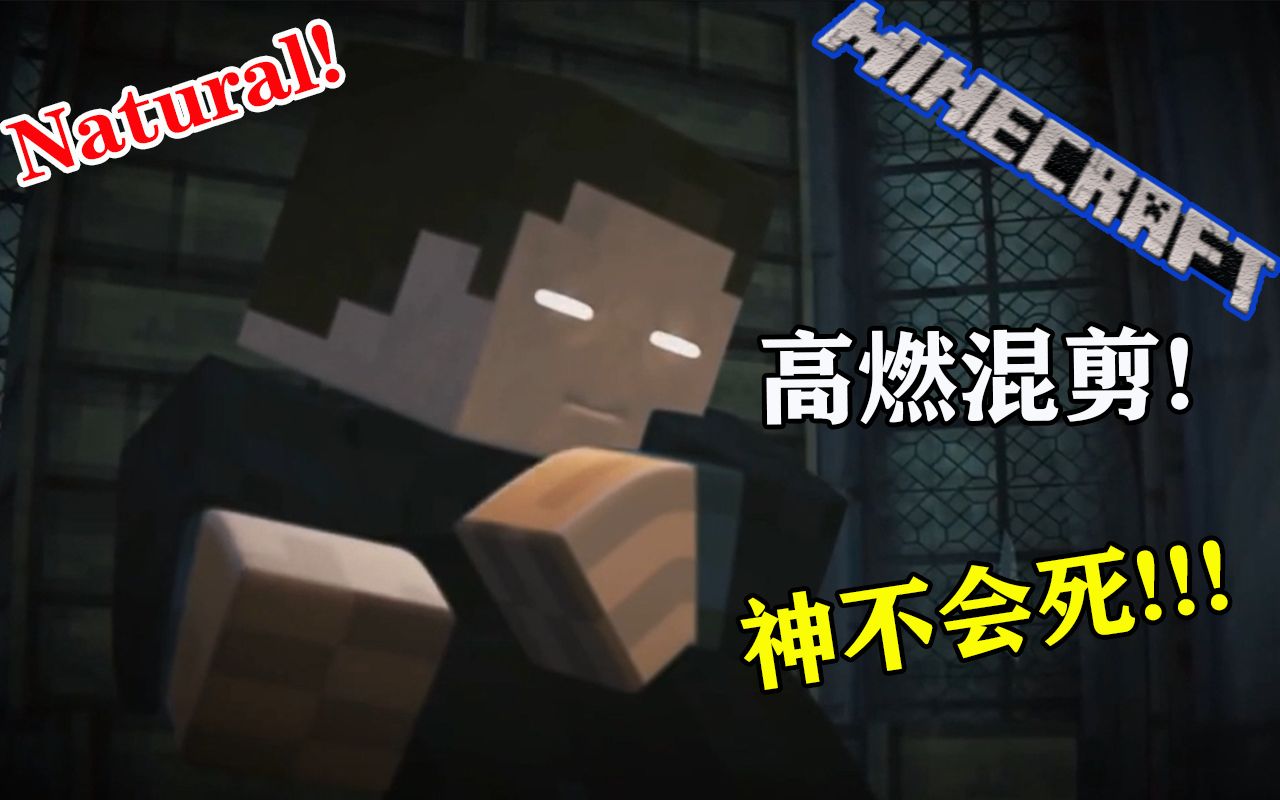 [图]Minecraft动画高燃混剪！神不会死！！！