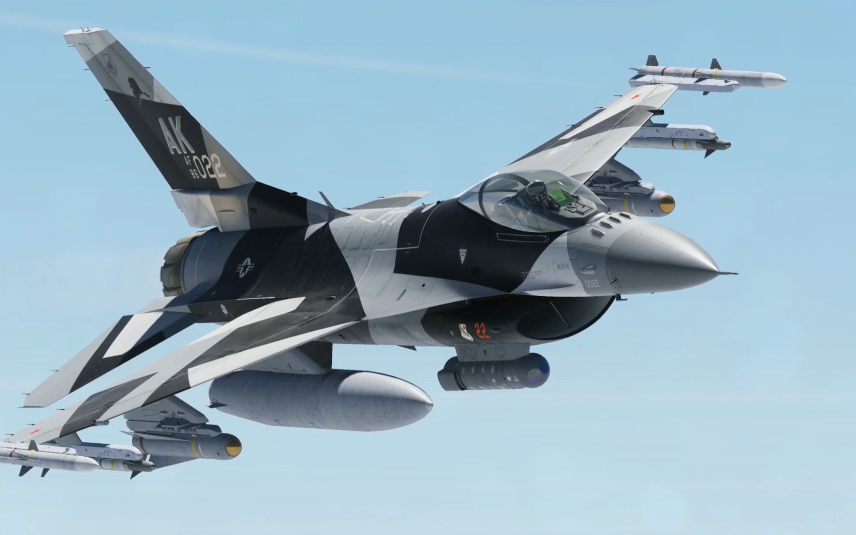 f16戰鬥機超清視頻,盤繞的蝰蛇,dcs world_gmv熱門視頻