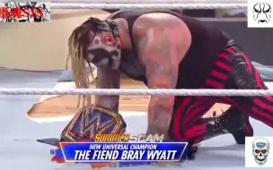 Video herunterladen: <摄魂>邪神BrayWyatt击败黑羊赢环球冠军 2020SummerSlam