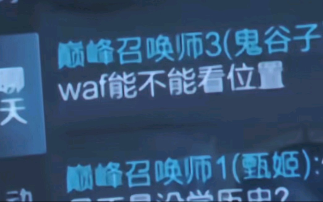 你也许根本不知道waf这三个字背后有多么沉重的历史……哔哩哔哩bilibili