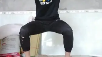马步蹲4分20秒