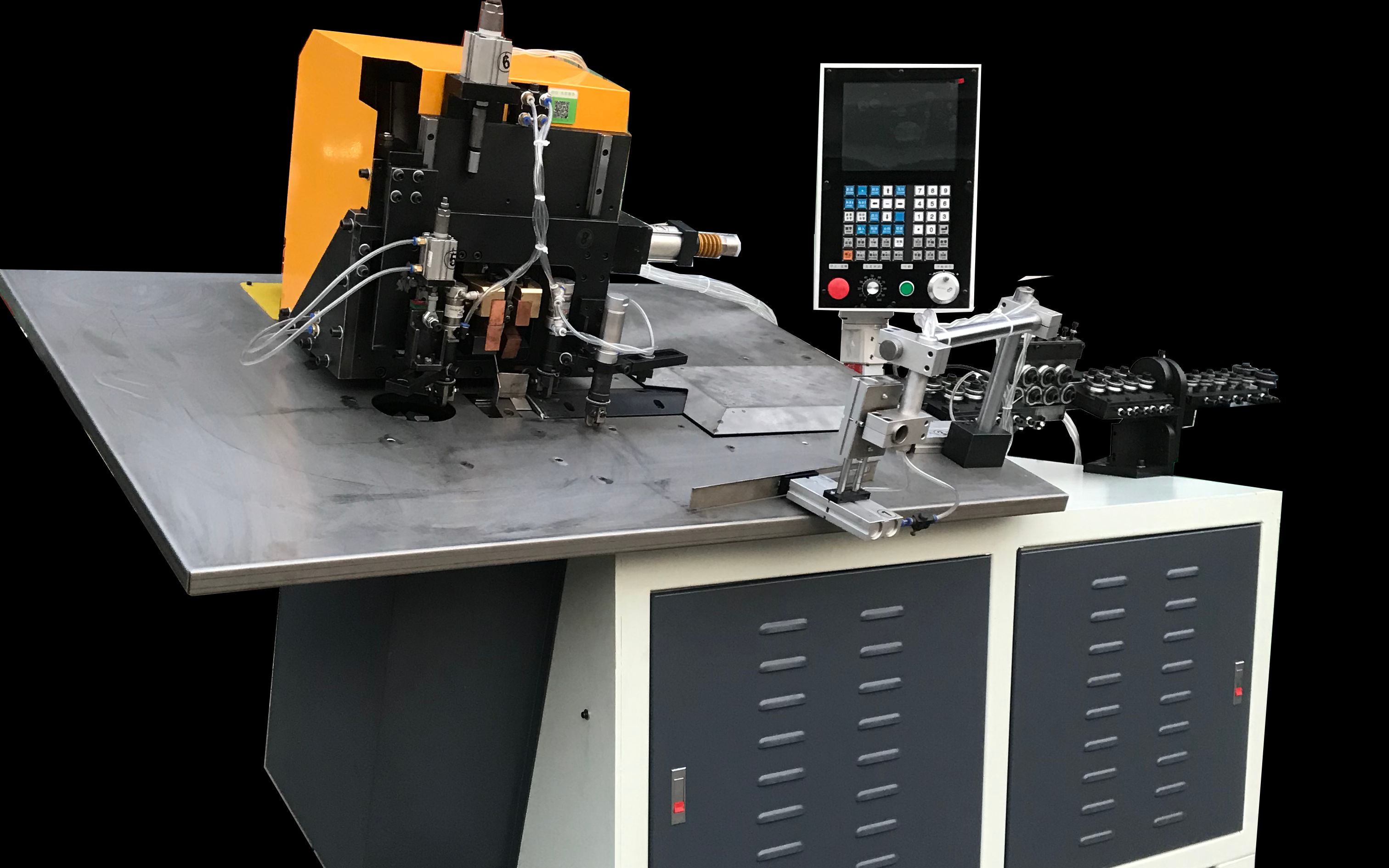 2d平面弯框对焊一体机