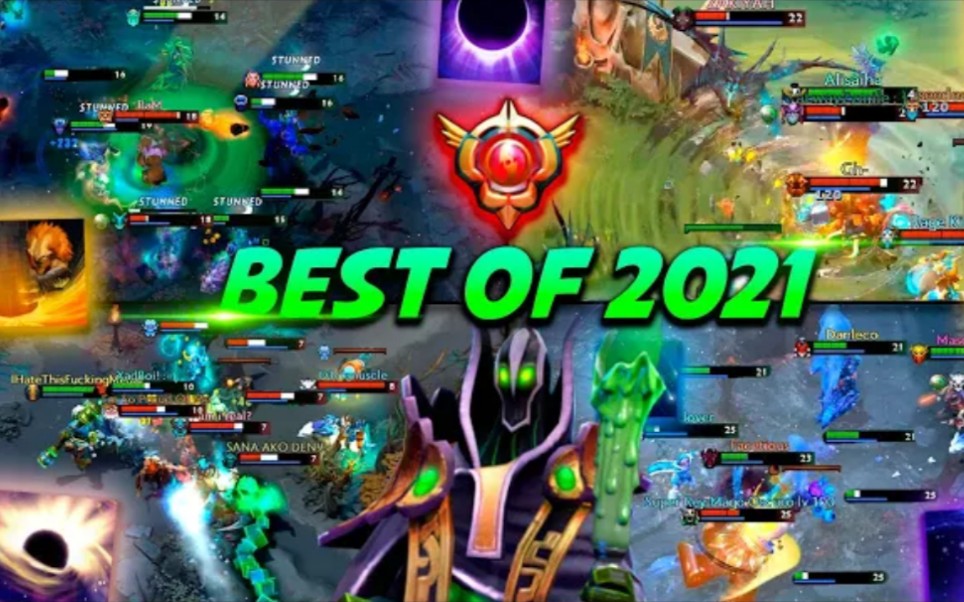 Dota 2 Rubick拉比克暴走包年 Moments [BEST OF 2021]DOTA2