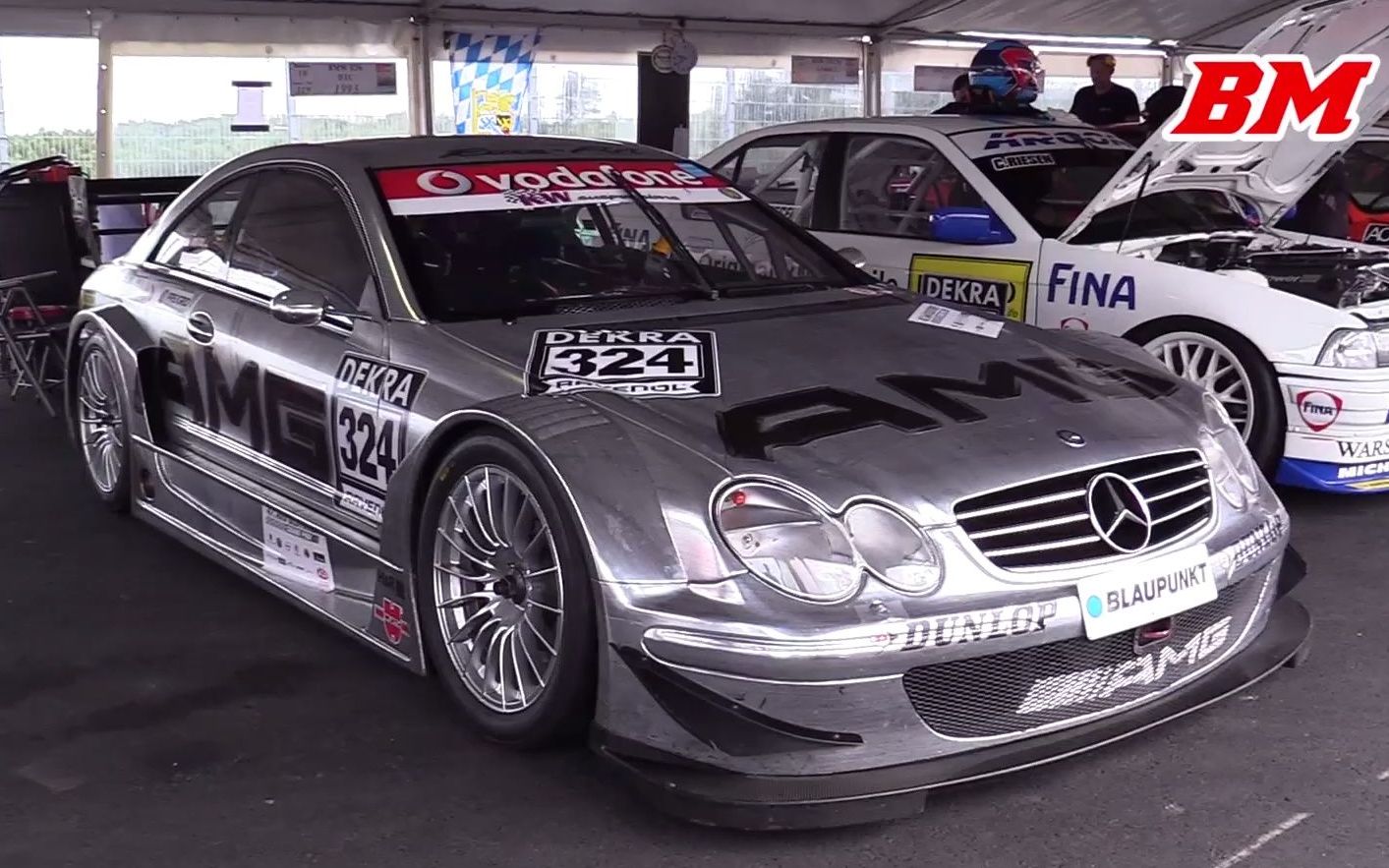 奔驰 c209 clk级 clk dtm 纽博格林赛道日试车 nürburgring 2019年