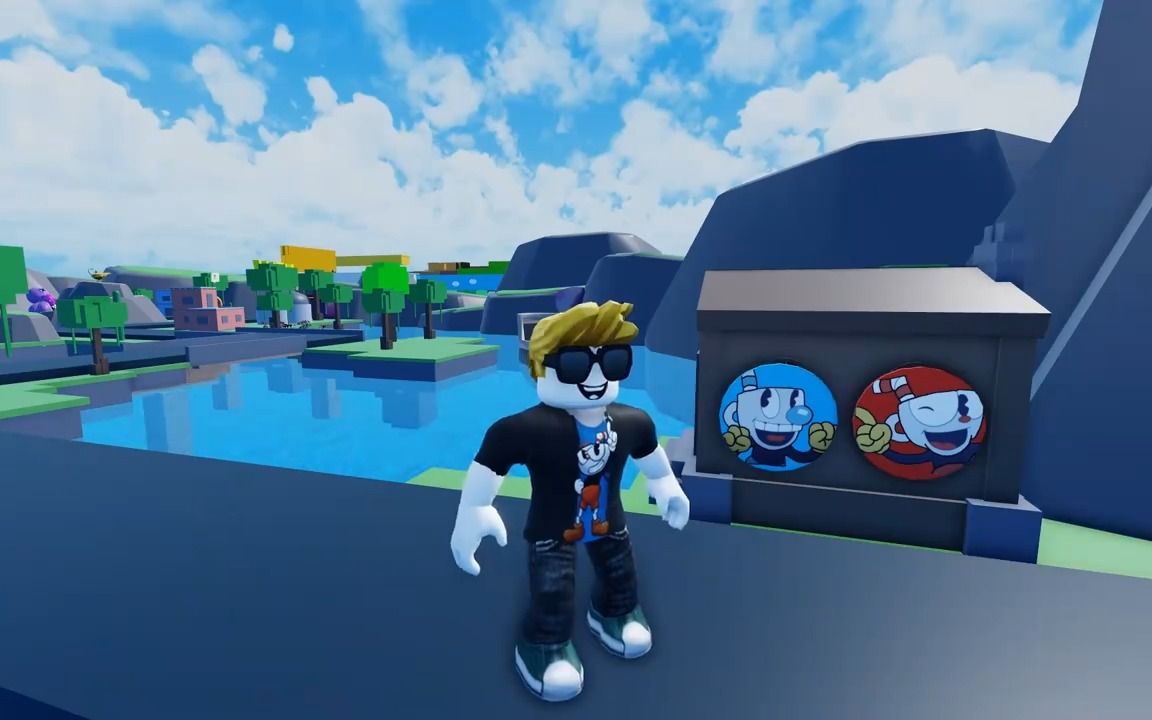 茶杯头马克杯兄弟跑酷 roblox罗布乐思阿火解说